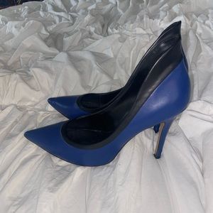 Blue and black stylish heels rock republic vintage brand doesnt exist anymore